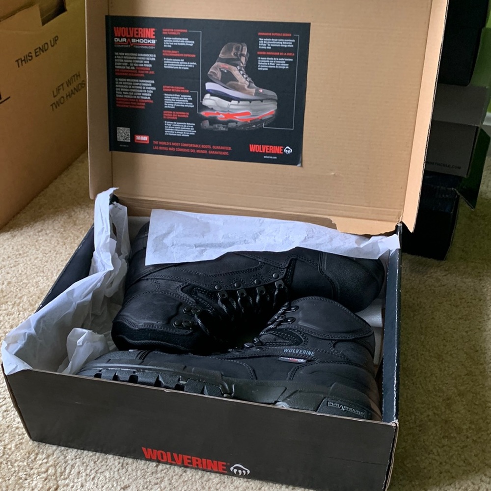Brand new Mens wolverine boots